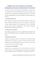 Multiple Choice Test Taking Tips.pdf - Dirzon